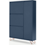 Picture of Elona shoe storage, Dark Blue and Copper