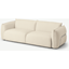 Picture of Dion 3 Seater Sofa, Whitewash Boucle with Stainless Steel Frame