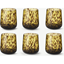Picture of Dagget Set of 6 Tortoise Tumblers, Amber