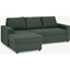 Picture of Aidian Corner Storage Sofa Bed, Woodland Green
