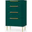 Picture of Ebro Tall Chest of Drawers, Peacock Green