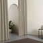 Picture of Marzia Pair of Eyelet Curtains, 135 x 260cm, Natural Weave