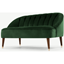 Picture of Margot 2 Seater Sofa, Forest Green Velvet