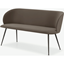 Picture of Adeline Dining Bench, Latte Velvet & Black
