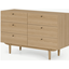 Picture of Asger Wide Chest of Drawers, Oak Effect
