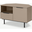 Picture of Damien Corner TV Unit, Cappuccino & Black