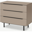 Picture of Damien Chest of Drawers, Cappuccino & Black