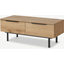 Picture of Damien Coffee Table, Distressed Oak Effect & Black