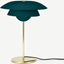 Picture of Brunswick Layered Table Lamp, Green & Brass