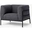 Picture of Hayward Accent Armchair, Slate Loop Textured Boucle