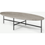 Picture of Tiziana Large Oval Coffee Table, Caramel Marble