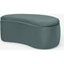 Picture of Kooper Storage Pouffe, Marine Green Velvet