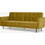Picture of Rosslyn Click Clack Sofa Bed, Vintage Gold Velvet