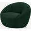 Picture of Isadora Accent Armchair, Forest Green Weave
