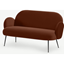 Picture of Bonnie 2 Seater Sofa, Warm Caramel Velvet