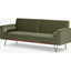 Picture of Warner Click Clack Sofa Bed, Sycamore Green Velvet