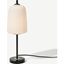 Picture of Ayala Table Lamp, Black, Brushed Brass & Opal Glass