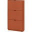 Picture of Marcell Shoe Storage Cabinet, Burnt Orange