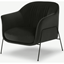 Picture of Lucie Accent Armchair, Mourne Grey Velvet