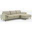 Picture of Fallyn Right Hand Facing Chaise End Sofa, Stoned Sand Fabric