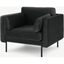 Picture of Harlow Armchair, Mourne Grey Grey Velvet