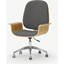 Picture of Saul Office Chair, Oak & Marl Grey