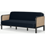 Picture of Toriko Click Clack Sofa Bed, Twilight Blue Velvet