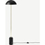 Picture of Adalyn Floor Lamp, Black Marble & Brass