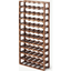 Picture of Clover 55-Bottle Wine Rack, Natural Acacia Wood