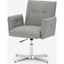 Picture of Denham Office Chair, Mountain Grey & Chrome