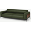 Picture of Presley 3 Seater Sofa, Birch Green Leather