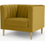 Picture of Amicie Armchair, Vintage Gold Velvet
