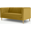 Picture of Amicie 2 Seater Sofa, Vintage Gold Velvet