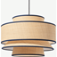 Picture of Haroon Layered Lamp Shade, Natural Raffia