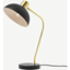 Picture of Cheston Table Lamp, Black & Brushed Brass