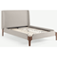 Picture of Roscoe Super King Size Bed, Salcombe Beige & Dark Stain Oak