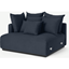 Picture of Laurin Left Hand Facing Sofa Unit, Prussian Blue Linen