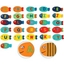 Picture of 2 In 1 Magnetic Wooden Fishing Game Kids Toys Alphabet