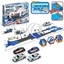 Picture of Hot Wheels Track Catapult Racing Cars Toy Set Police Car 40 PCS