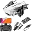 Picture of F86 Foldable Wifi Fpv RC Drone White Camera 4K