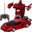 Picture of 2-in-1 Transforming Remote-Controlled Car & Toy Robot Red