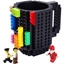 Picture of Build - on Brick Mug Creative DIY Puzzle Block Cup Black