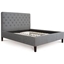 Picture of Standard Bed| Small Double| Dark Grey| Modern Style