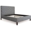 Picture of Standard Bed| Double| Dark Grey| Modern Style