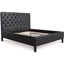 Picture of Standard Bed| King Size| Black| Modern Style