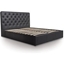 Picture of Ottoman Bed| Double| Black| Modern Style