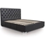 Picture of Ottoman Extra Storage Bed| Double| Black| Modern Style