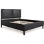 Picture of Standard Bed| Double| Black| Modern Style