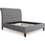 Picture of Standard Bed| Double| Dark Grey| Contemporary Style