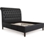 Picture of Standard Bed| King Size| Black| Contemporary Style